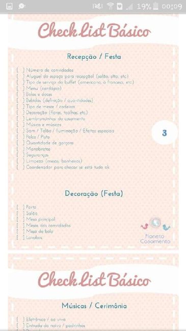 Checklist - 3