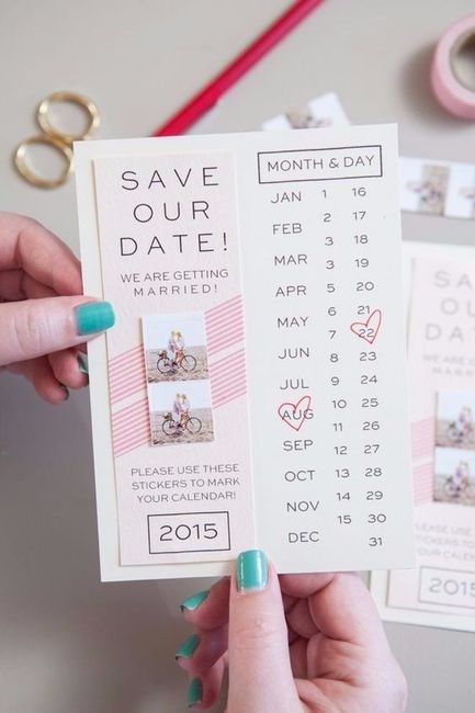 > Este Save the Date: compras ou não compras?