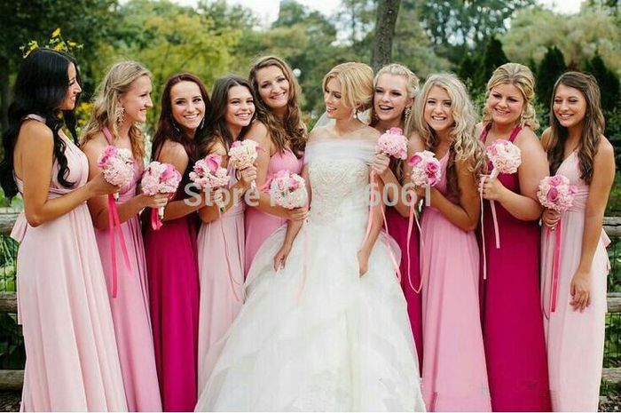  Damas de honor-cor de 🎀 - 2
