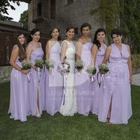 eu e as minhas damas de honor