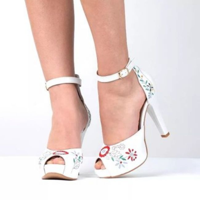 6 tipos de cores para sapatos de noiva! - 1