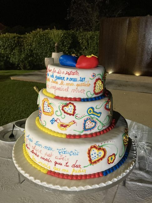 Bolo do casamento! - 1