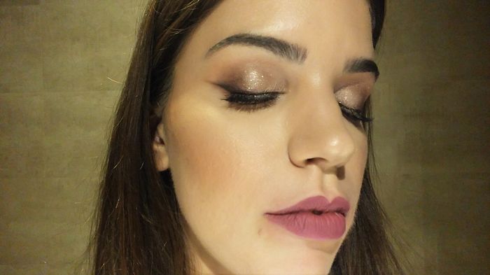 Makeup 2 (foto tirada super tarde já com a makeup toda borrada)