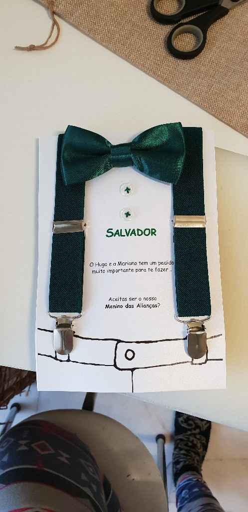 Convites meninos das alianças - 2