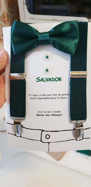 Convite Menino das Alianças