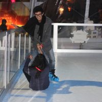 A 1ª vez que patinámos no gelo juntos
