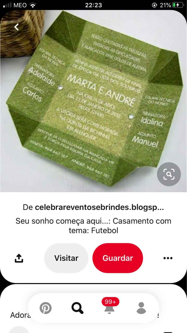Tema futebol - 1