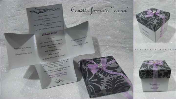 Convites de casamento - 4