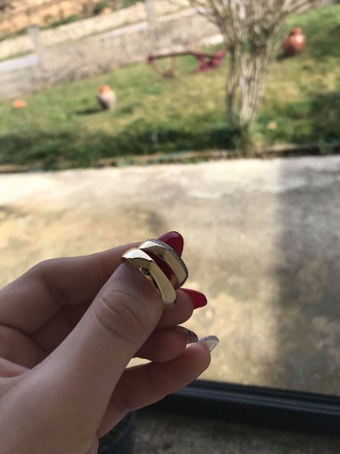 As alianças de casamento💍 2