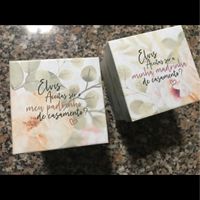 Ideia de convite para padrinhos e damas de honor - 1