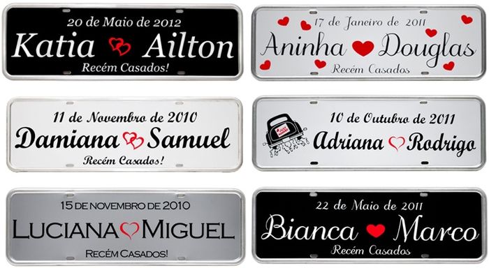 "matrículas" personalizadas!! - 1