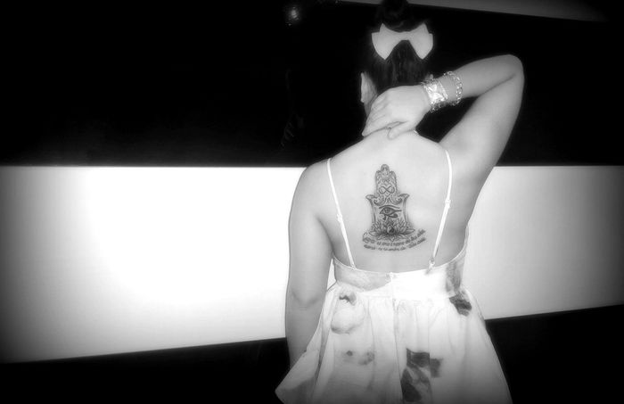 Noiva com nova tatto - 3