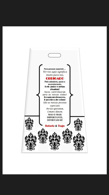 Saquinhos d lembranças personalizados -check! - 2