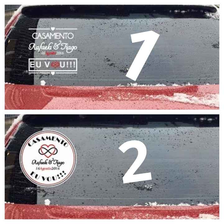 Vinil -carros dos noivos & convidados -opiniões - 3