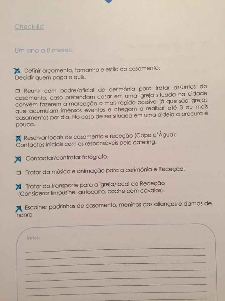 Agenda da noiva - 22