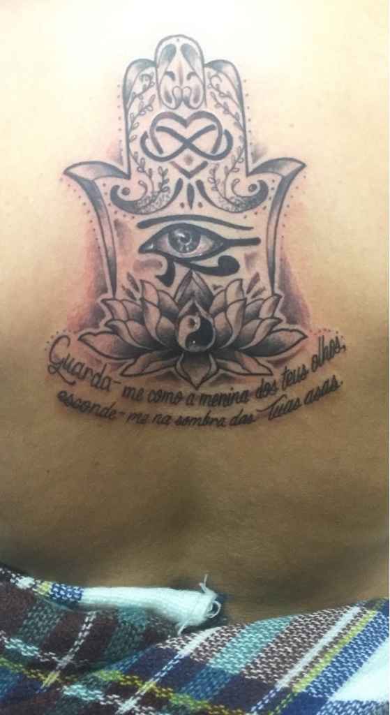 Noiva com nova tatto - 2