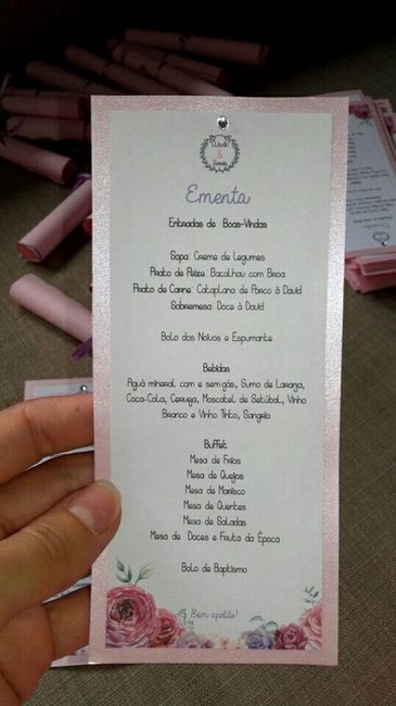 Ementas individuais e orações feitas : ) - 2