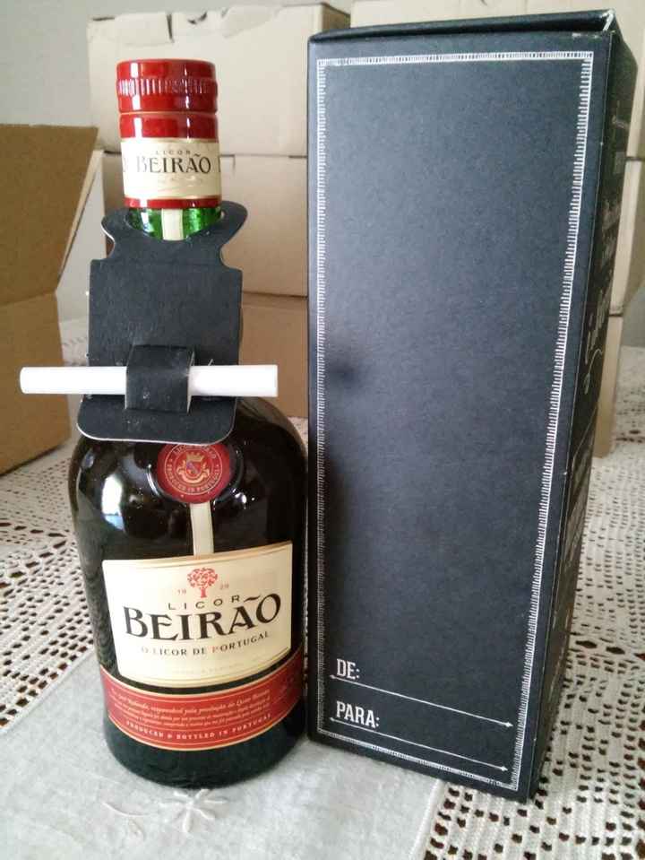 Licor Beirão com Caixa Ardósia + Giz