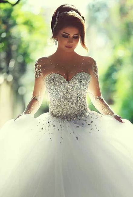 O meu vestido de noiva perfeito é o romântico!! - 2