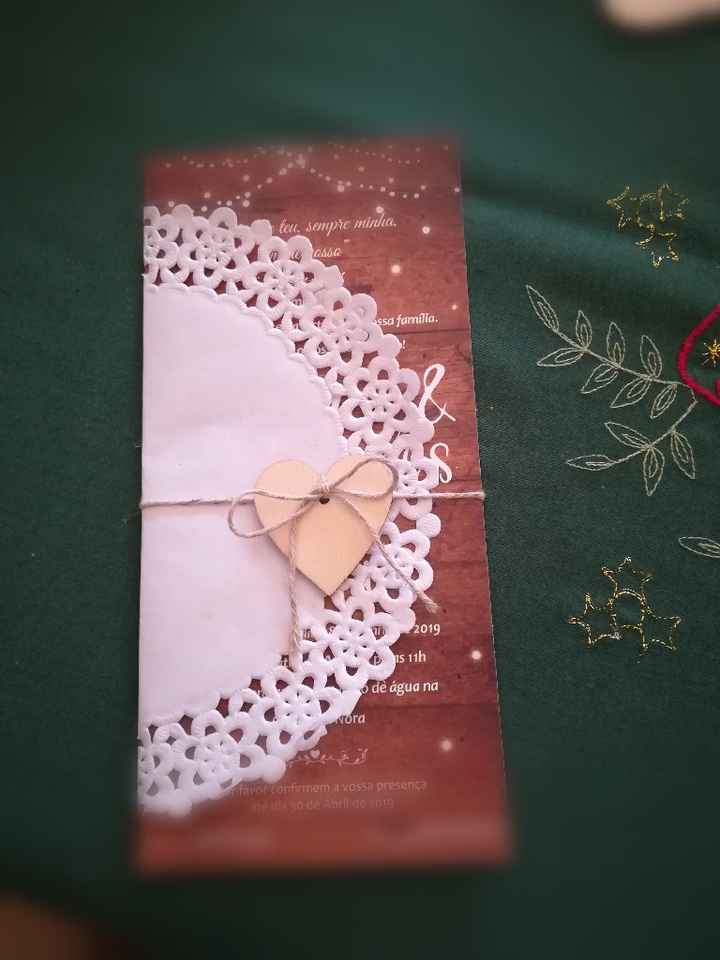 Convites check ✔️ - 1