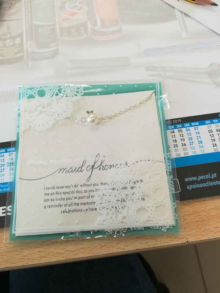 Lembranças Damas de honor - 1