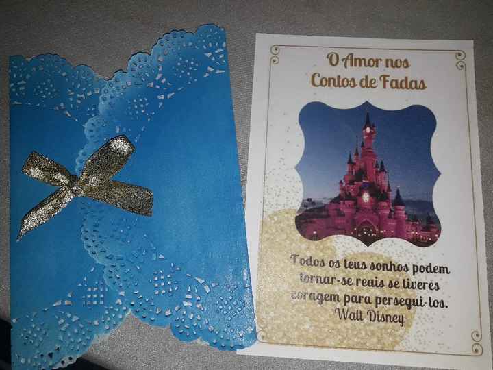 o nosso convite 😍 - 2