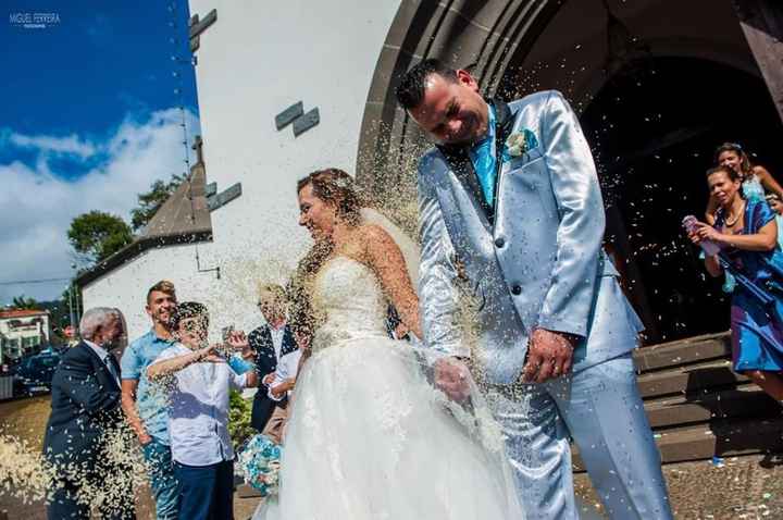 Casamento na madeira...