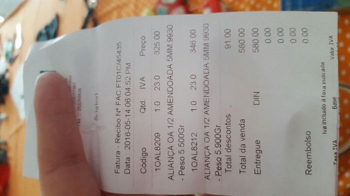 As nossas alianças :) - 1