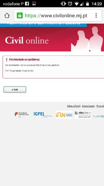 Casamento civil online - 3