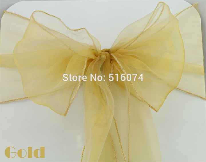 Organzas para cadeiras 