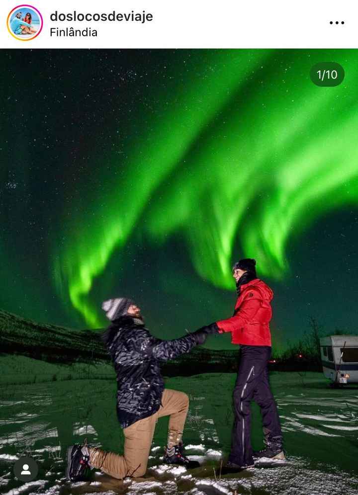 o pedido (não pedido) nas auroras boreais - 2
