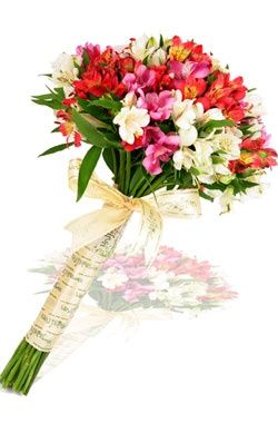 A opção de bouquet