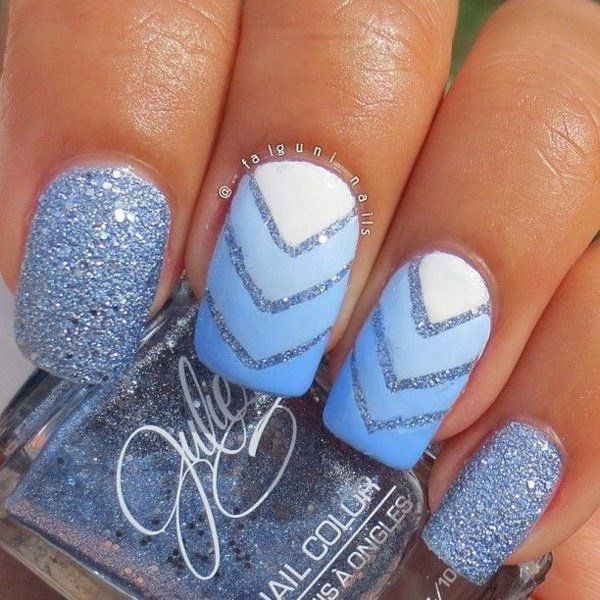 2. Stripes and Glitter