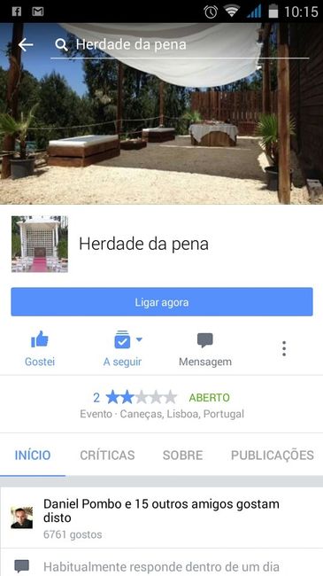 Help- local de casamento ficou indisponivel - 1