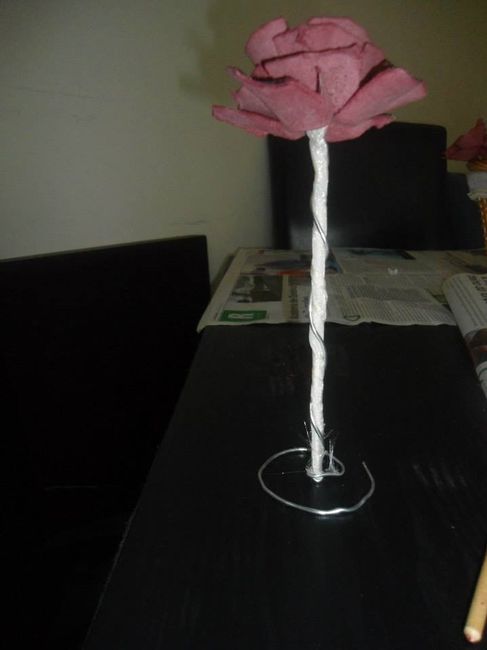 Rosas para as mulheres decorada
