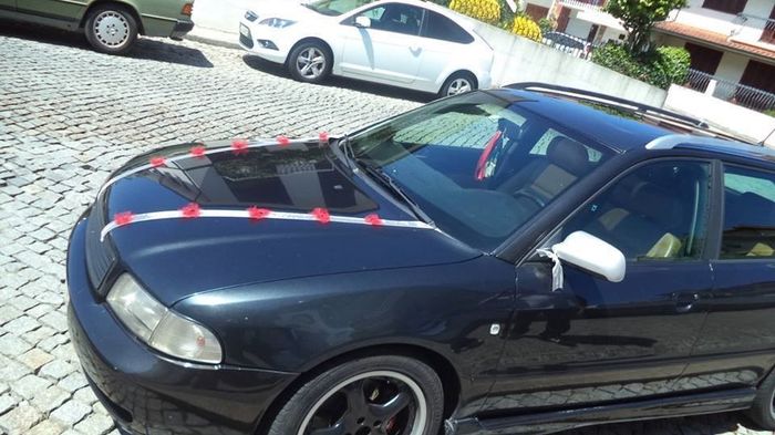 Fitas para carro da noiva