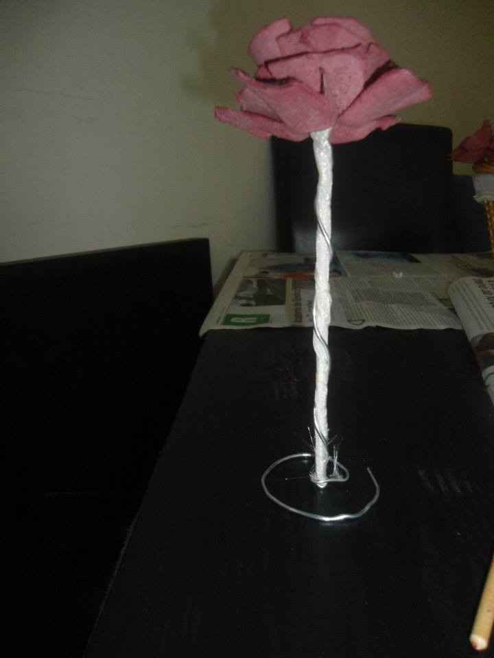 Rosas para as mulheres decorada