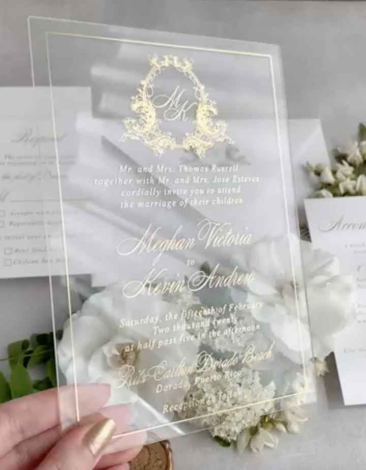 Convites de Casamento - 1