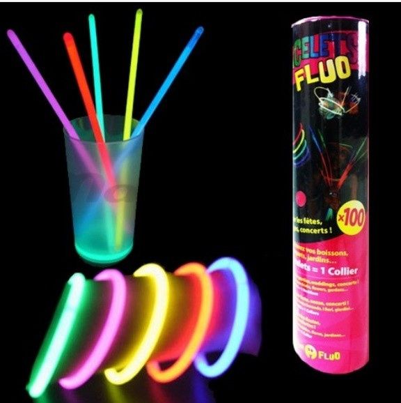 pulseiras luminosas