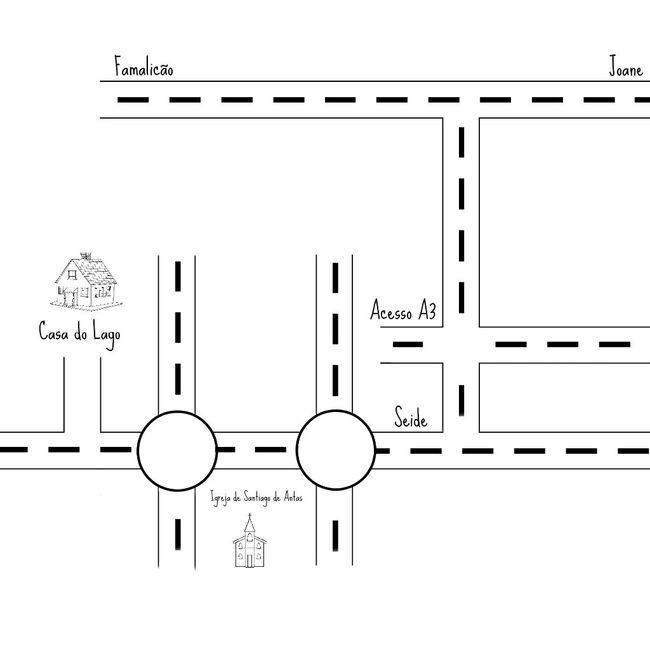 Mapa Joane - Quinta