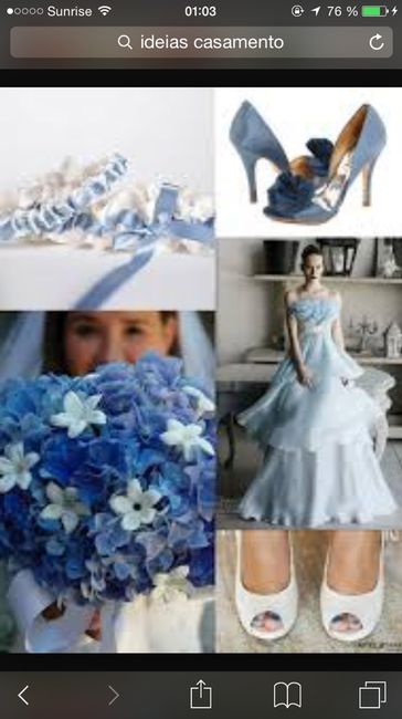 Tema de casamento seguido de uma cor - 4