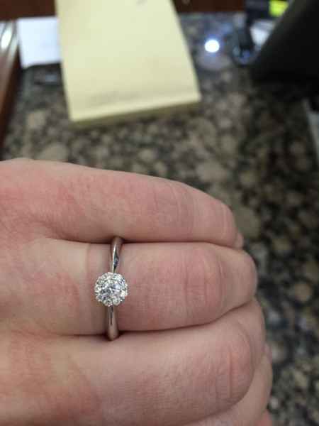 Pedidos de casamento/anel de noivado. - 2