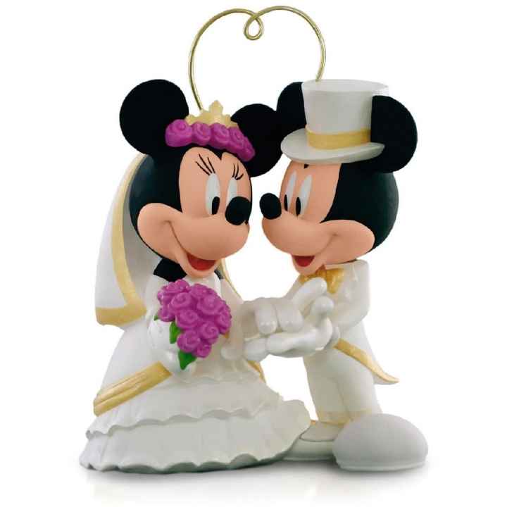 Topos de bolo minnie e mickey - 2