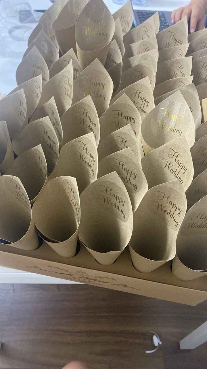 Cones feitos ✅ - 2