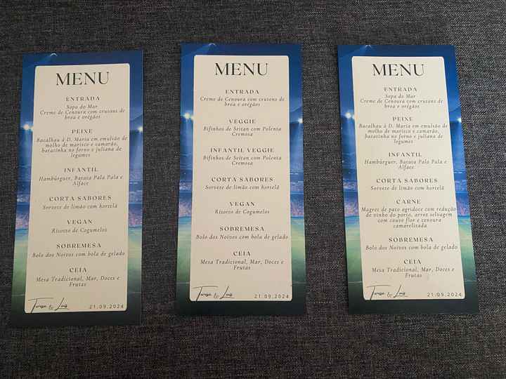 Menus - 1