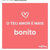 O teu amor é mais.... DESAFIO! - 1