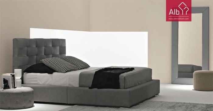 cama estofada