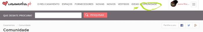 Separador comunidade