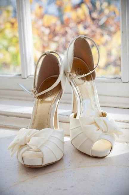 Noiva terna ou sedutora - Sapatos