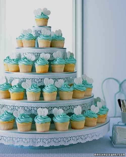 Bolo em cupcake